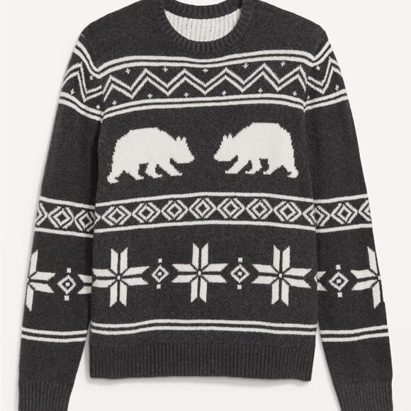 Old Navy Bear SoSoft Fair Isle Sweater - Picture 4 of 11